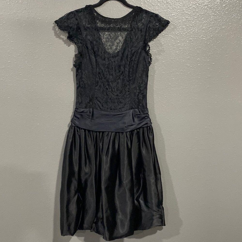 Vintage Jessica McClintock Gunne Sax Gothic Dress Sz 5